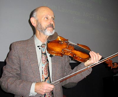 Keith teaching at SFU