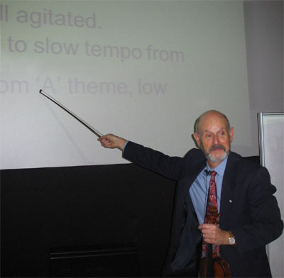 Keith teaching at Simon Fraser University